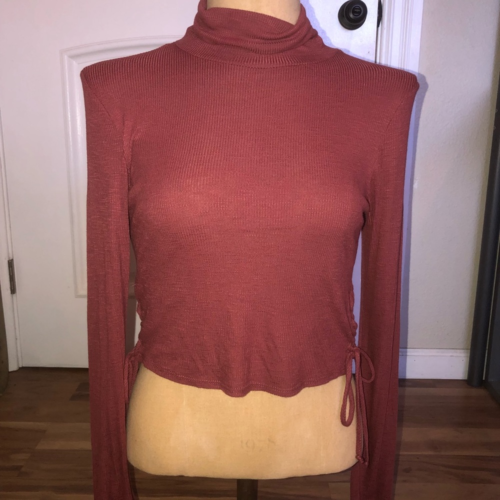 Turtleneck crop